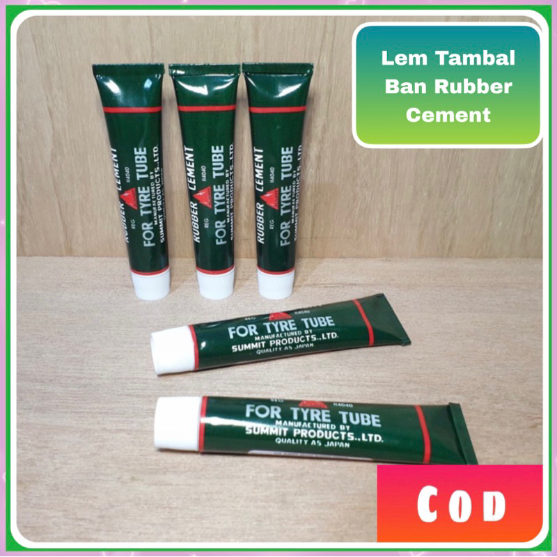 Jual Lem perekat Tambal Ban Sepeda Rubber Cement tube tire repair Glue