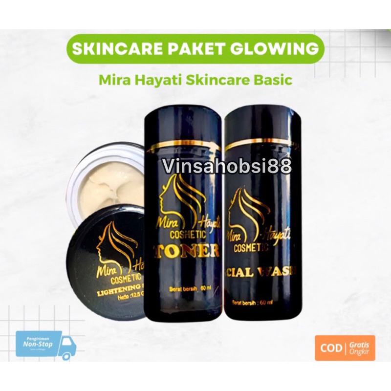 Jual MH COSMETIC-mira hayati skincare-MH whitening skin | Shopee Indonesia