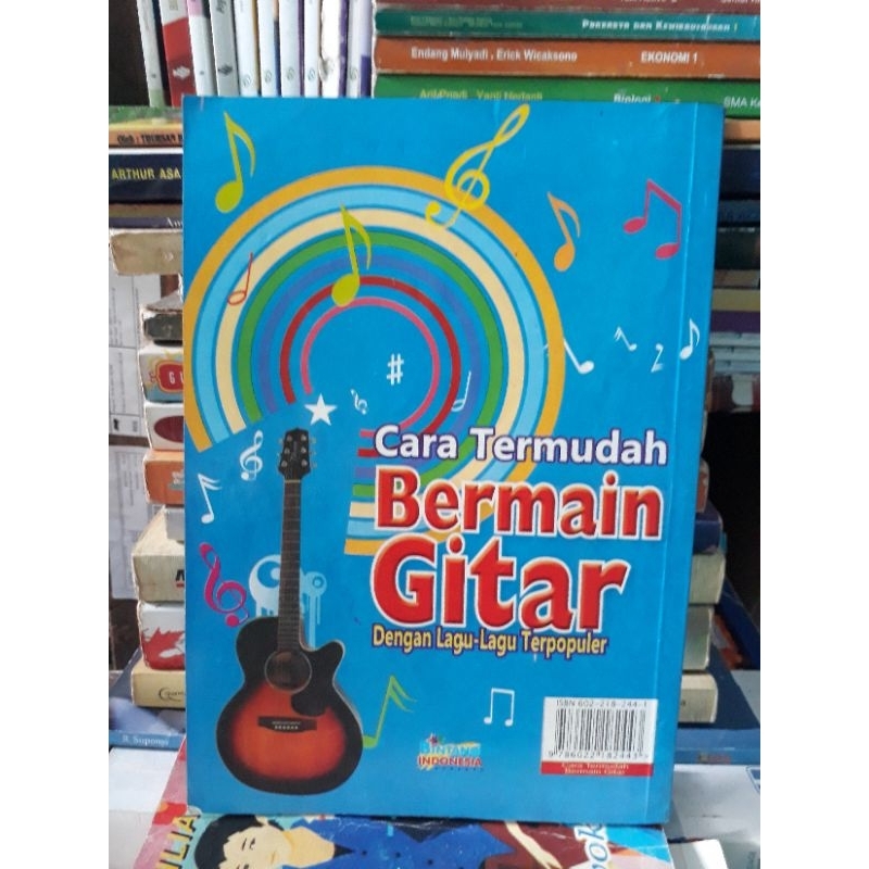 Jual BUKU CARA TERMUDAH BERMAIN GITAR | Shopee Indonesia