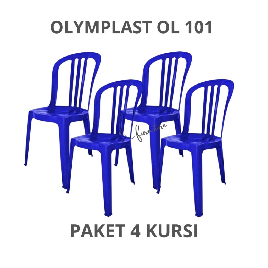 Jual Kursi Plastik Olymplast 101 Kursi Sandar Kursi Pesta Kursi Susun