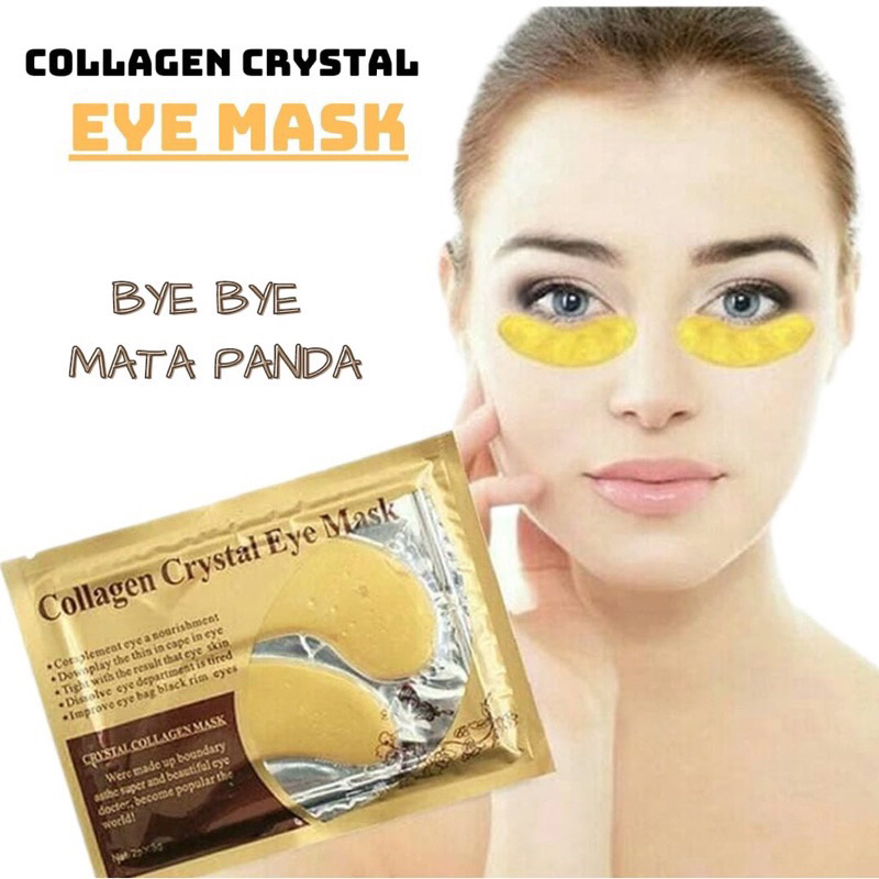 Jual Collagen Crystal Eye Bag Mask Masker Penghilang Mata Panda
