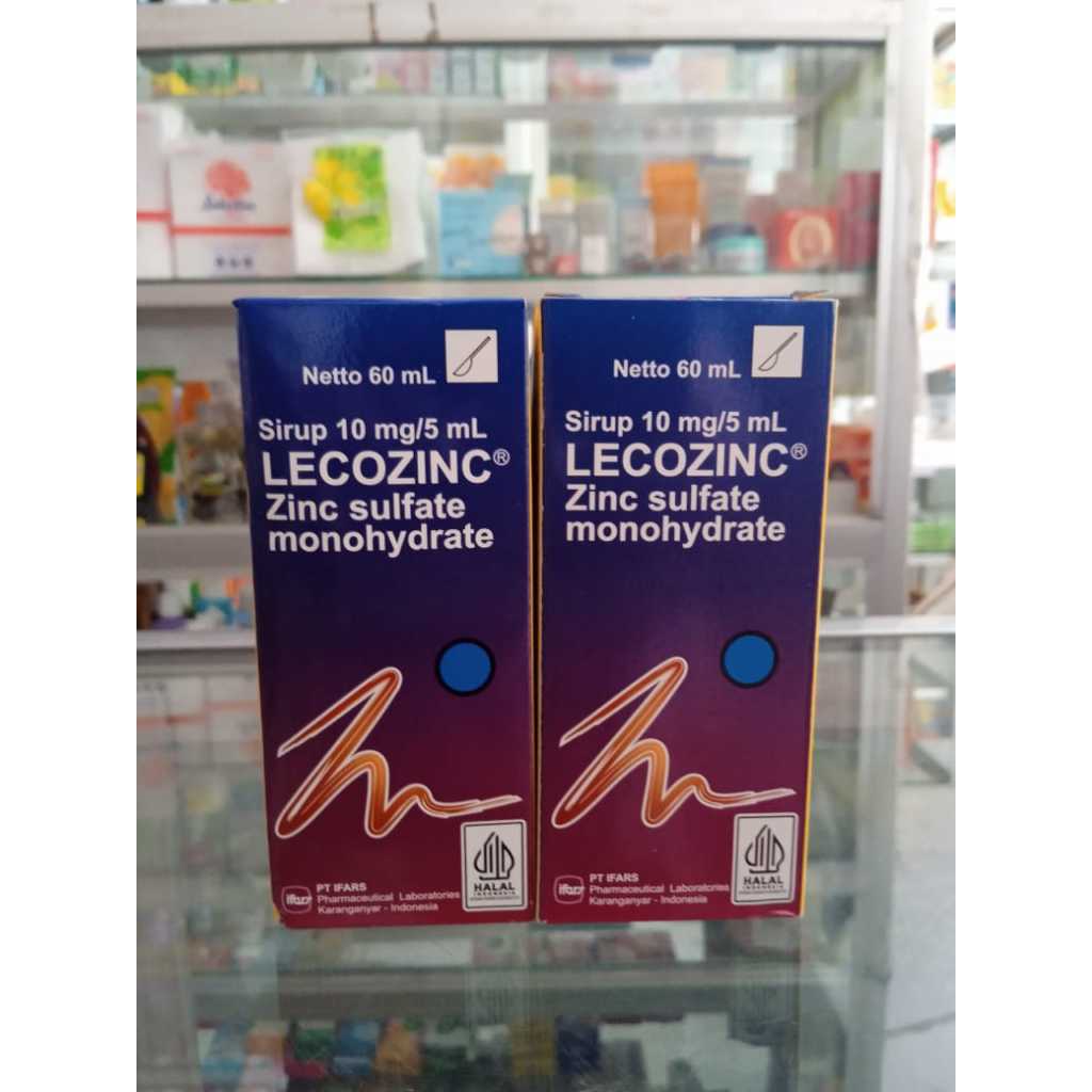 Jual LECOZINC SIRUP 60 ML I OBAT DIARE DAN MENCRET ANAK | Shopee Indonesia