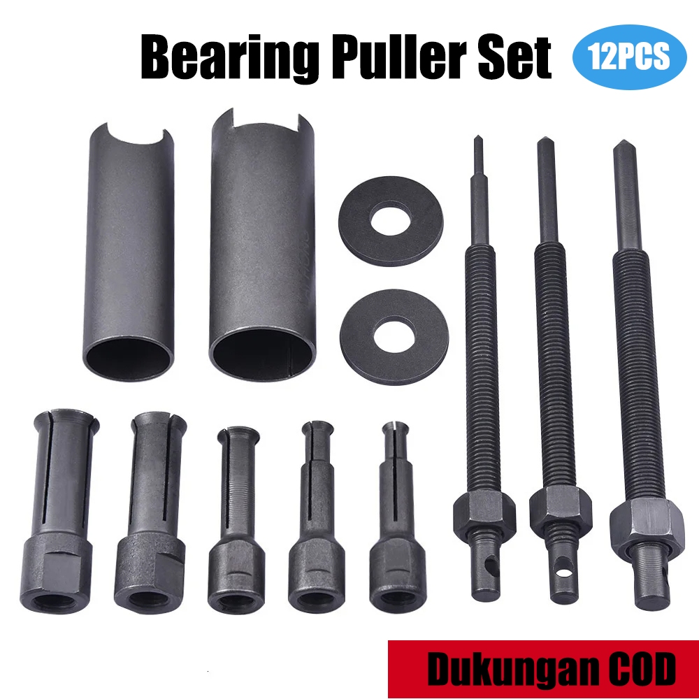 Jual Bearing Puller Set 12 Pcs CVT Treker Lepas Pembuka Bearing Laher Tutup CVT Treker Bearing