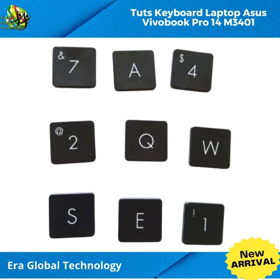 Jual Tuts Tombol Keyboard Asus VivoBook Pro 14 M3401 M3401QC M3401Q ...