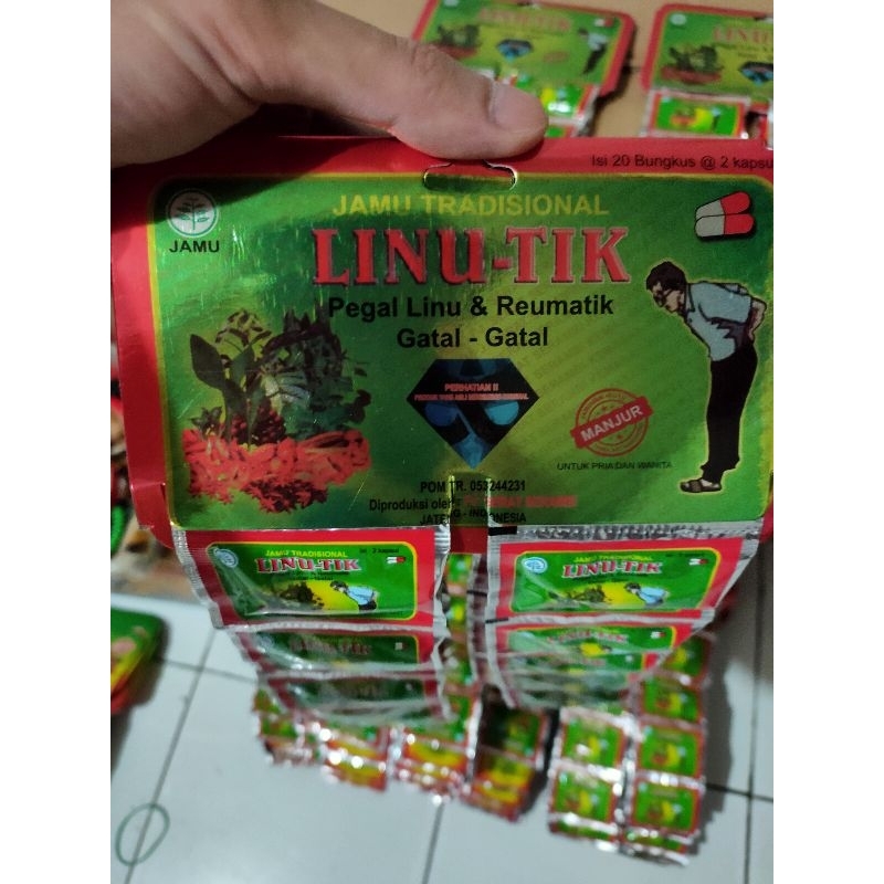Jual LINUTIK ORIGINAL PEGAL LINU REUMATIK | Shopee Indonesia