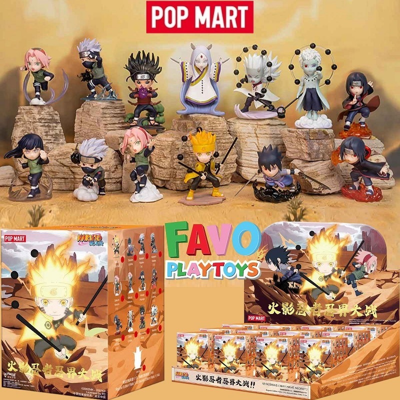 Jual POP MART x NARUTO Ninkai Taisen Series Blind Box Figure