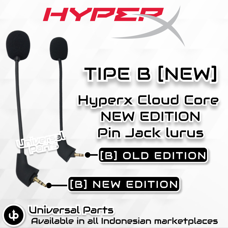 Jual Mic HyperX Cloud Core New Edition Headset Gaming Headset