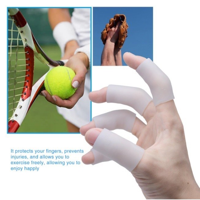 Jual Gel Sarung Pelindung Jari Tube Finger Protector Silikon Golf ...