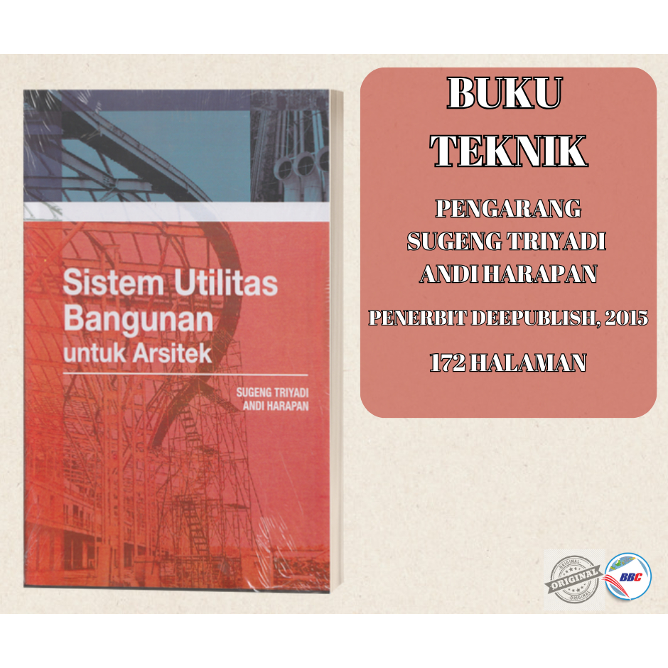 Jual Buku Sistem Utilitas Bangunan Untuk Arsitek Shopee Indonesia 5322