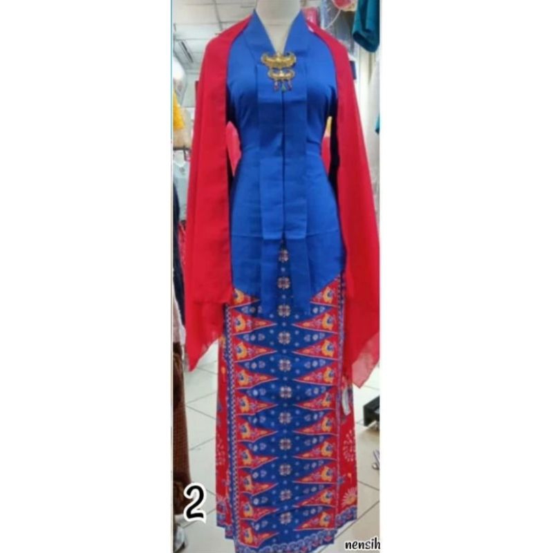 Jual SETELAN KEBAYA NONE BETAWI + ROK + SELENDANG // KEBAYA NONE BETAWI ...