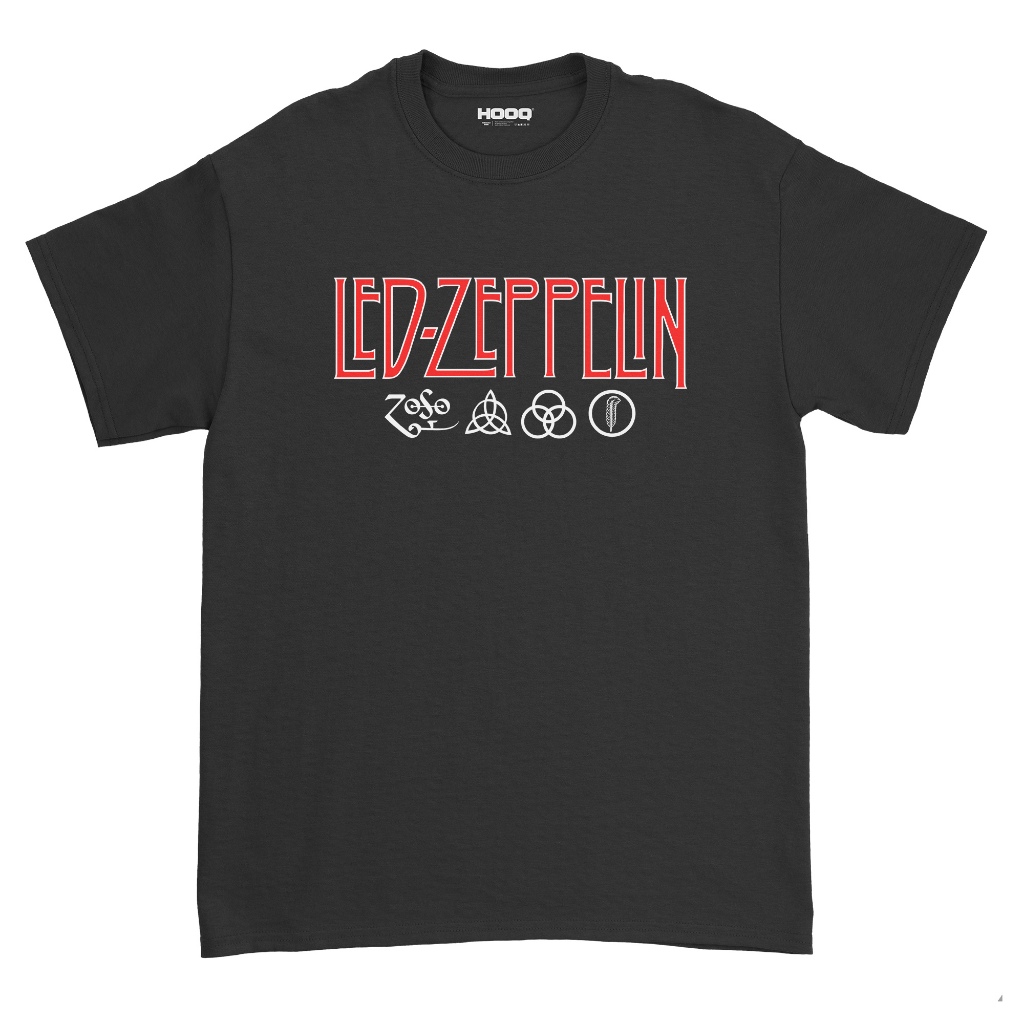 Jual KAOS BAND LED ZEPPELIN - VINTAGE LOGO MUSIC MERCH / TSHIRT BAND ...
