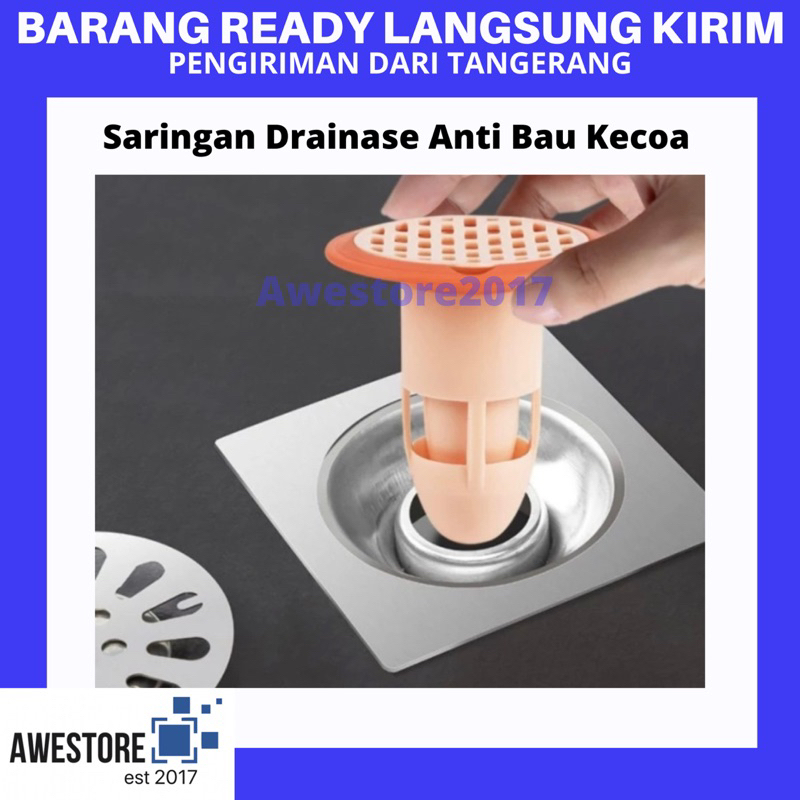 Jual Saringan Pembuangan Air Kamar Mandi Drainase Anti Bau Anti Kecoa