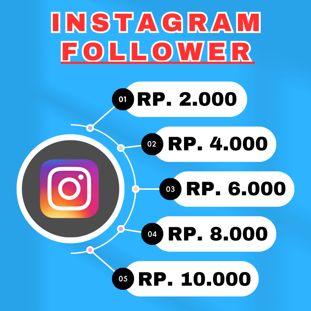 Jual Instagram Follower Permanen Real Aktif Proses Cepat Bisa Di Test ...