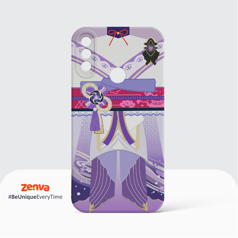 Jual Phone Case Casing HP Raiden Shogun Cosplay - Custom Case Cosplay ...