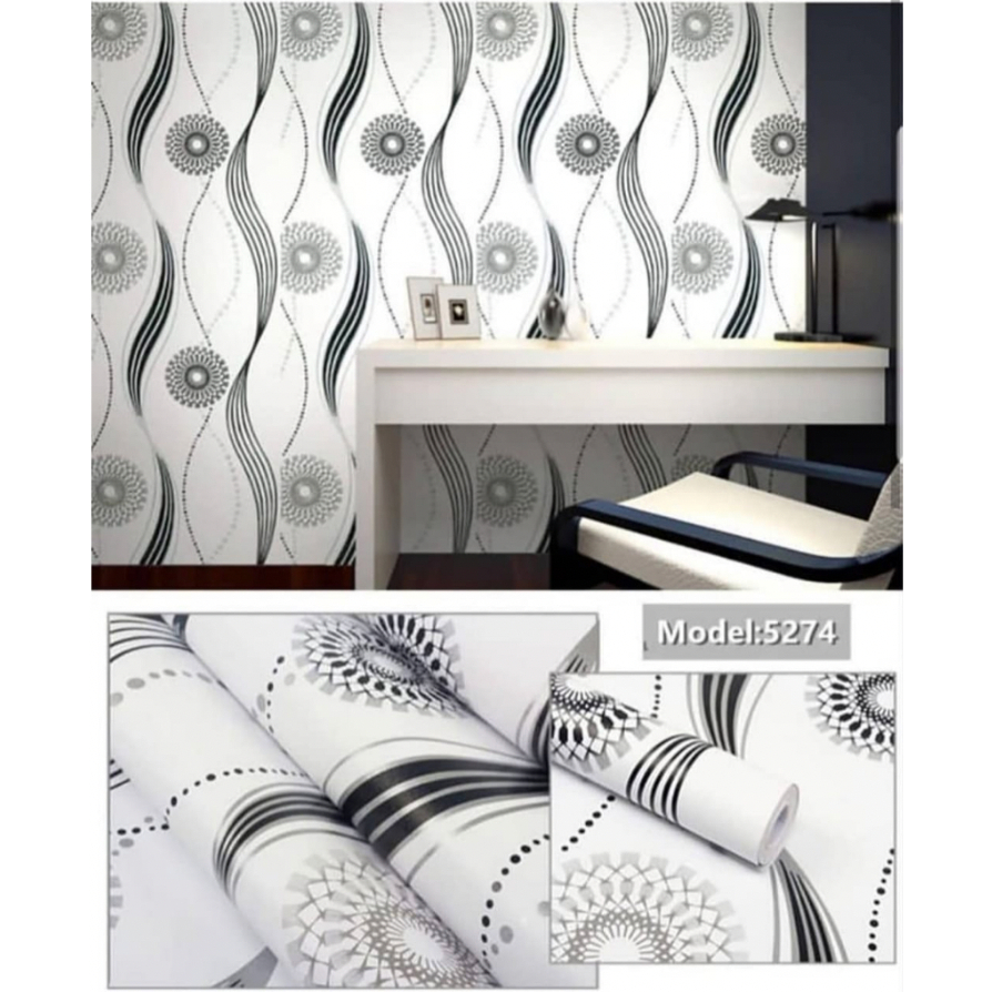 Jual Wallpaper Dinding Ukuran 45 Cm X 10 M Motif Texture Tekstur