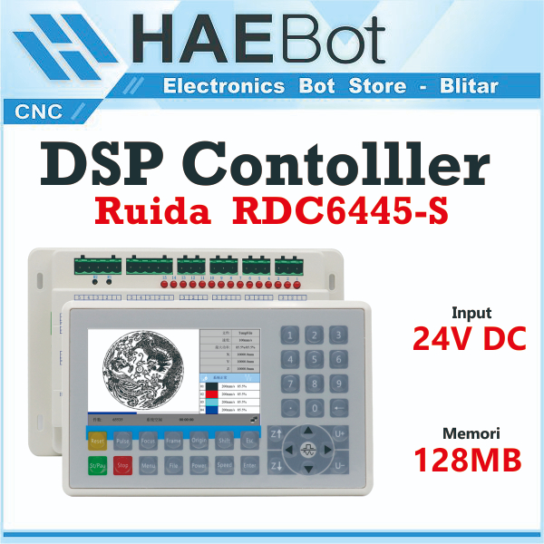 Jual [HAEBOT] DSP Controller RUIDA RDC6445S 6445S Kontroler CNC Laser ...