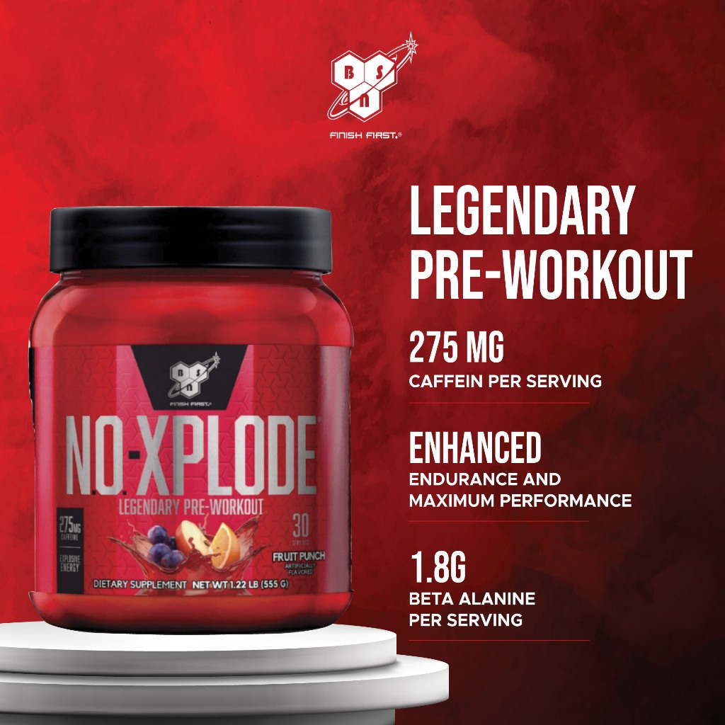 Jual BSN No Explode Fruit Punch 1.22 Lb | Shopee Indonesia