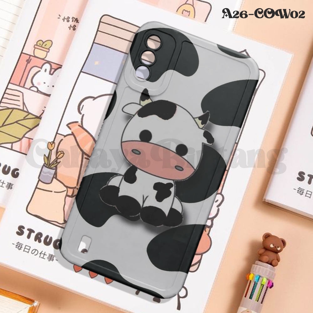 Jual CAHAYABINTANG - CASING HP UNTUK ITEL VISION A26 GAMBAR COW2 ...