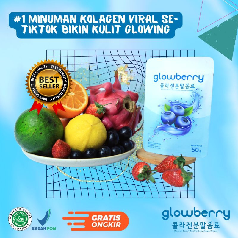 Jual Glowberry Minuman Bernutrisi Untuk Kulit yang Diformulasikan Dari ...