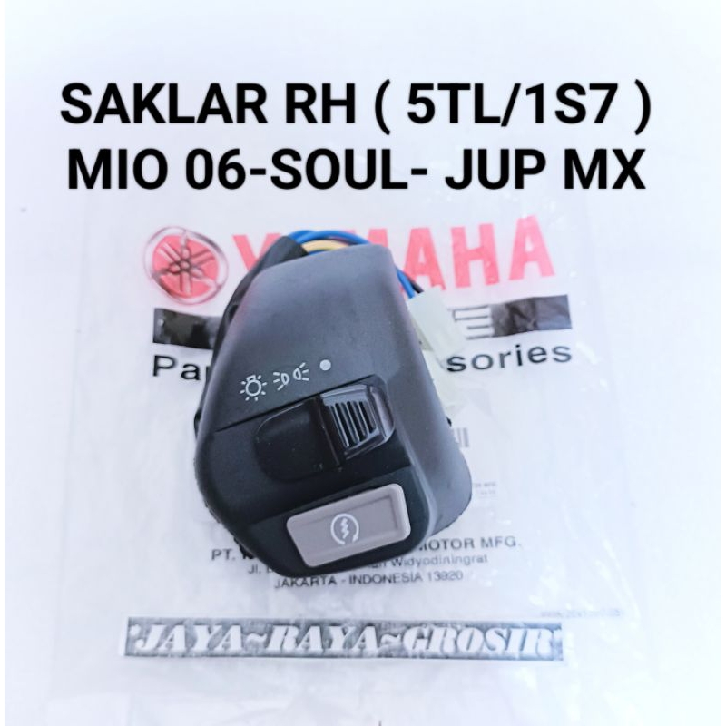 Jual Saklar Rh Yamaha Tl S Holder Kanan Switch Starter On Off Lampu Mio Sporty