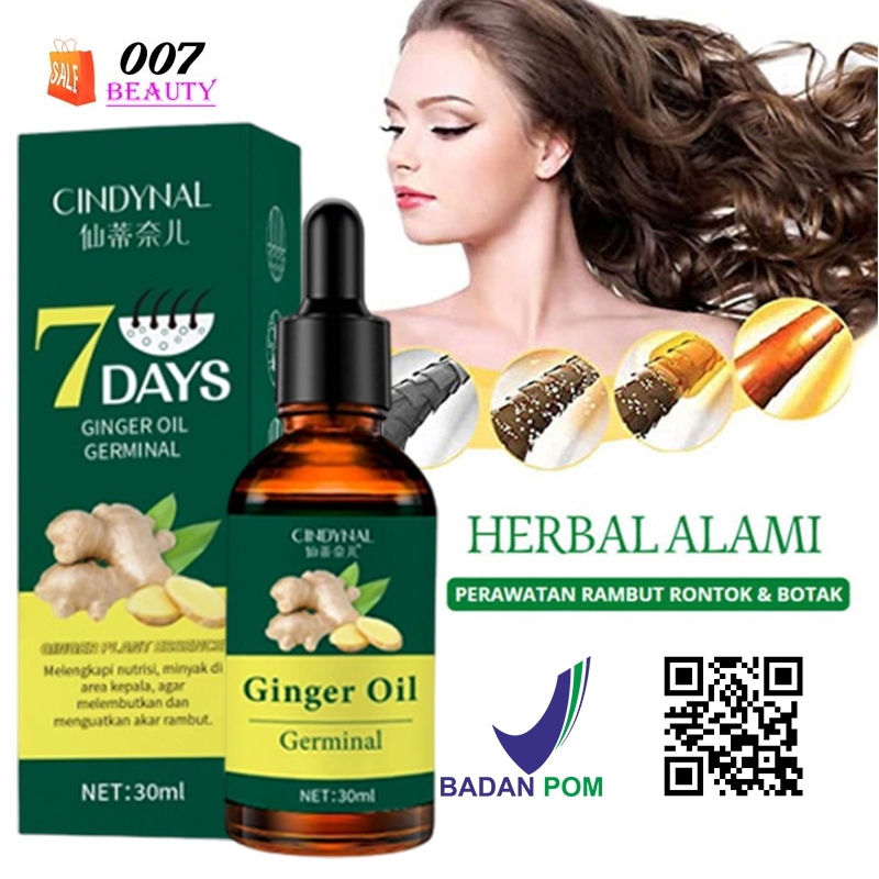 Jual [BPOM] CINDYNAL 7days Clothes Of skin Ginger Germinal Oil Minyak