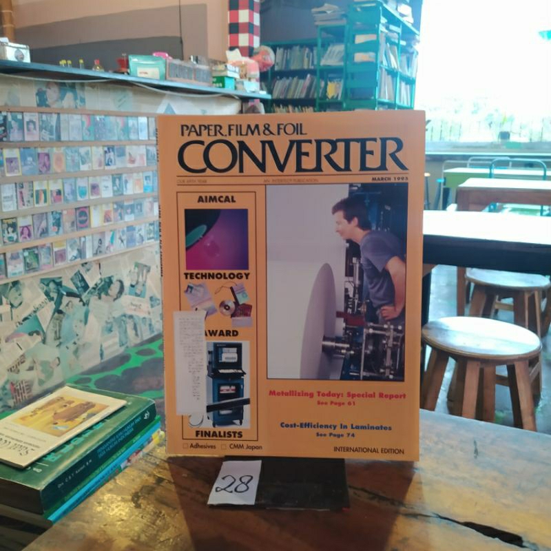 Jual BUKU PAPER, FILM & FOIL CONVERTER METALLIZING TODAY SPICIAL REPORT