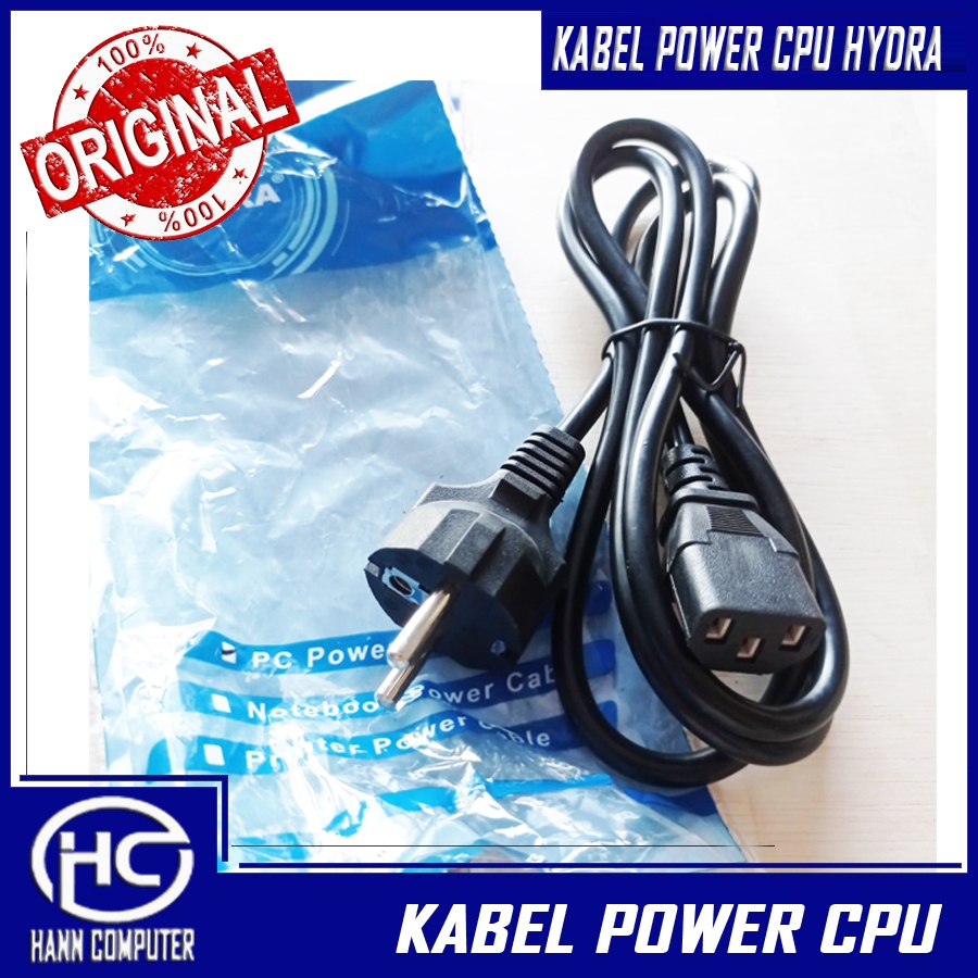 Jual KABEL POWER CPU HYDRA 1.5 M (3 X 0.75MM) | Shopee Indonesia