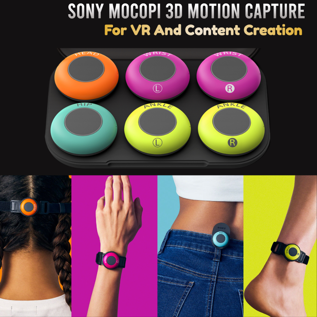 Jual Sony Mocopi 3d Motion Capture For Vr And Content Creation Shopee