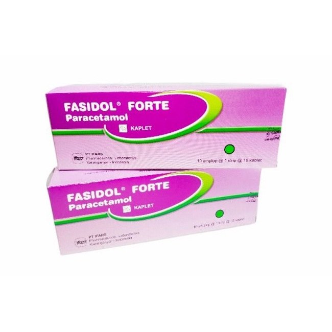 Jual Fasidol 500 Mg 10 Tab And Fasidol Forte 650 Mg 10 Tab Per Strip Shopee Indonesia