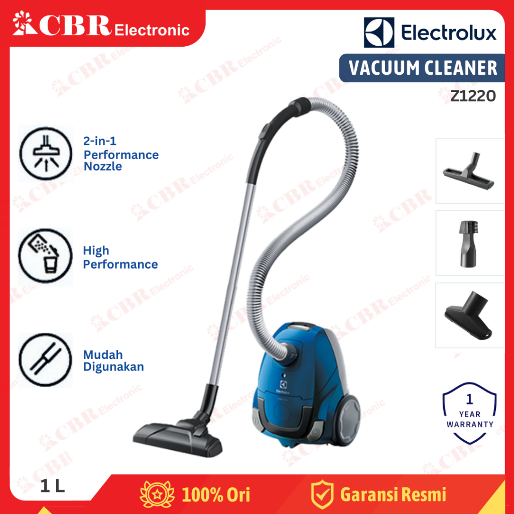 Jual Vacuum Cleaner ELECTROLUX Z1220 (Dry Vacuum / 1L) Shopee Indonesia
