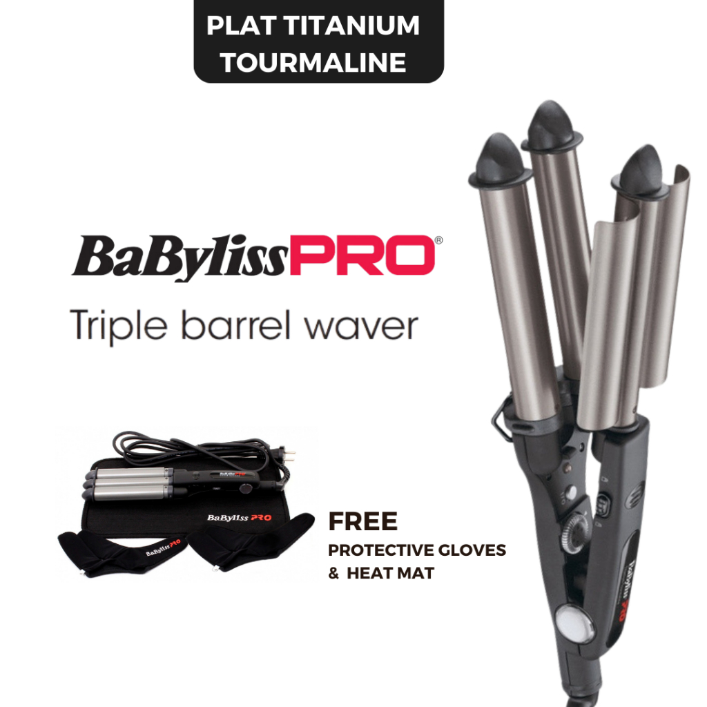 Jual BaBylissPRO Triple Barrel Waver Tourmaline BAB2269TTE