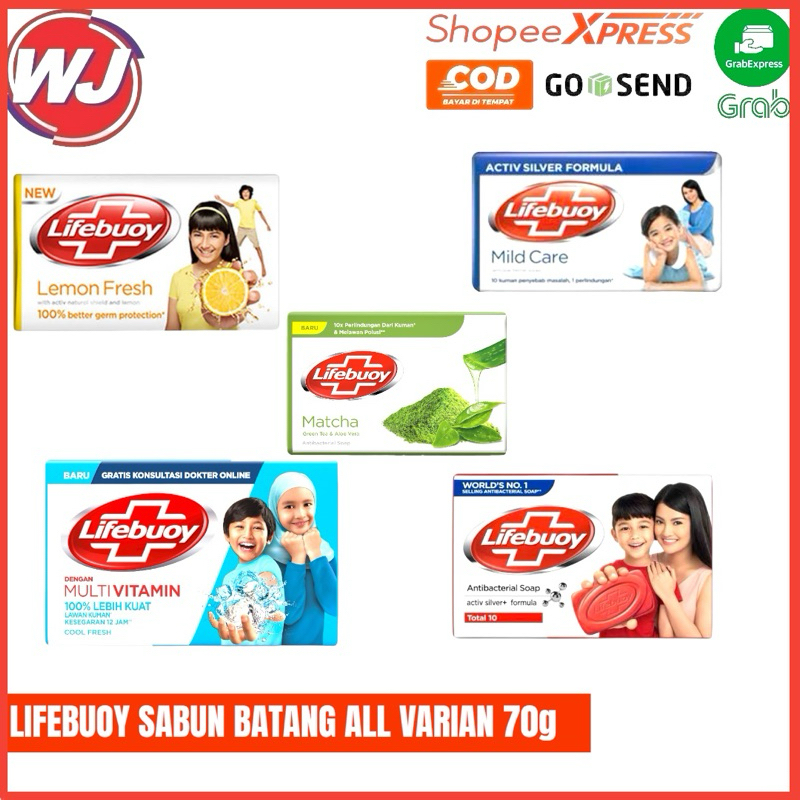 Jual LIFEBUOY SABUN BATANG ALL VARIAN | Shopee Indonesia