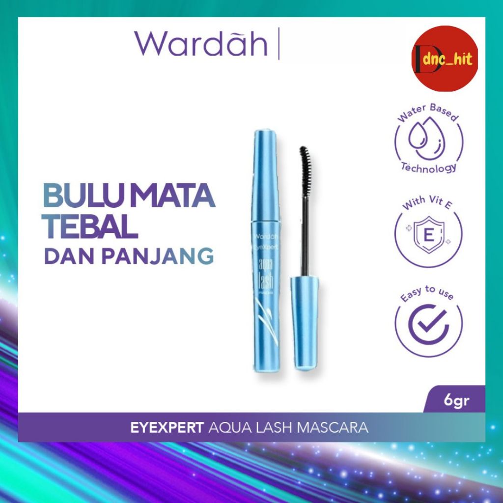 Jual Wardah EyeXpert Aqua Lash Mascara Waterproof Shopee Indonesia