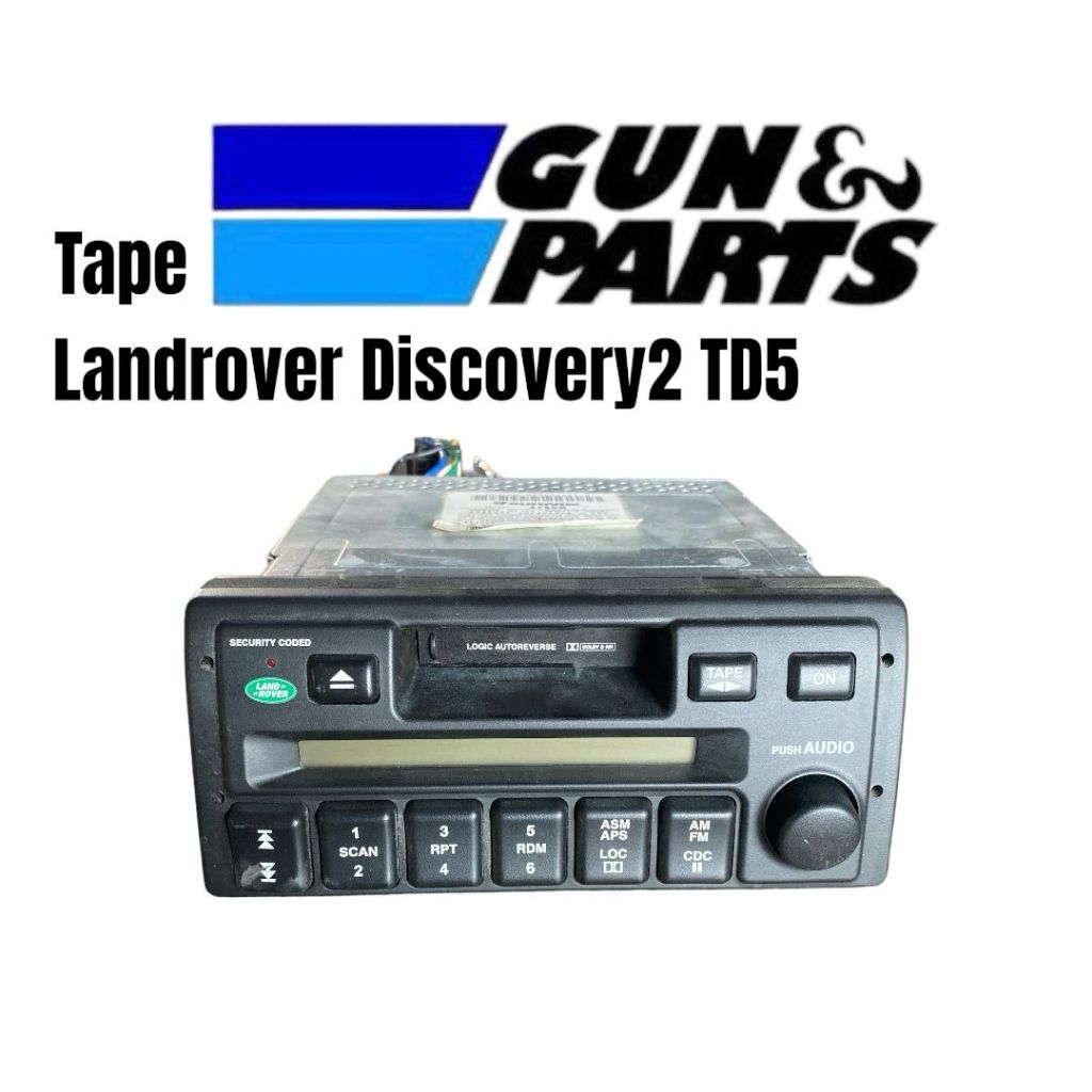 Jual Cassette Player Head Stereo Radio Unit Tape Lcd Land Rover Discovery2 TD5 Shopee Indonesia