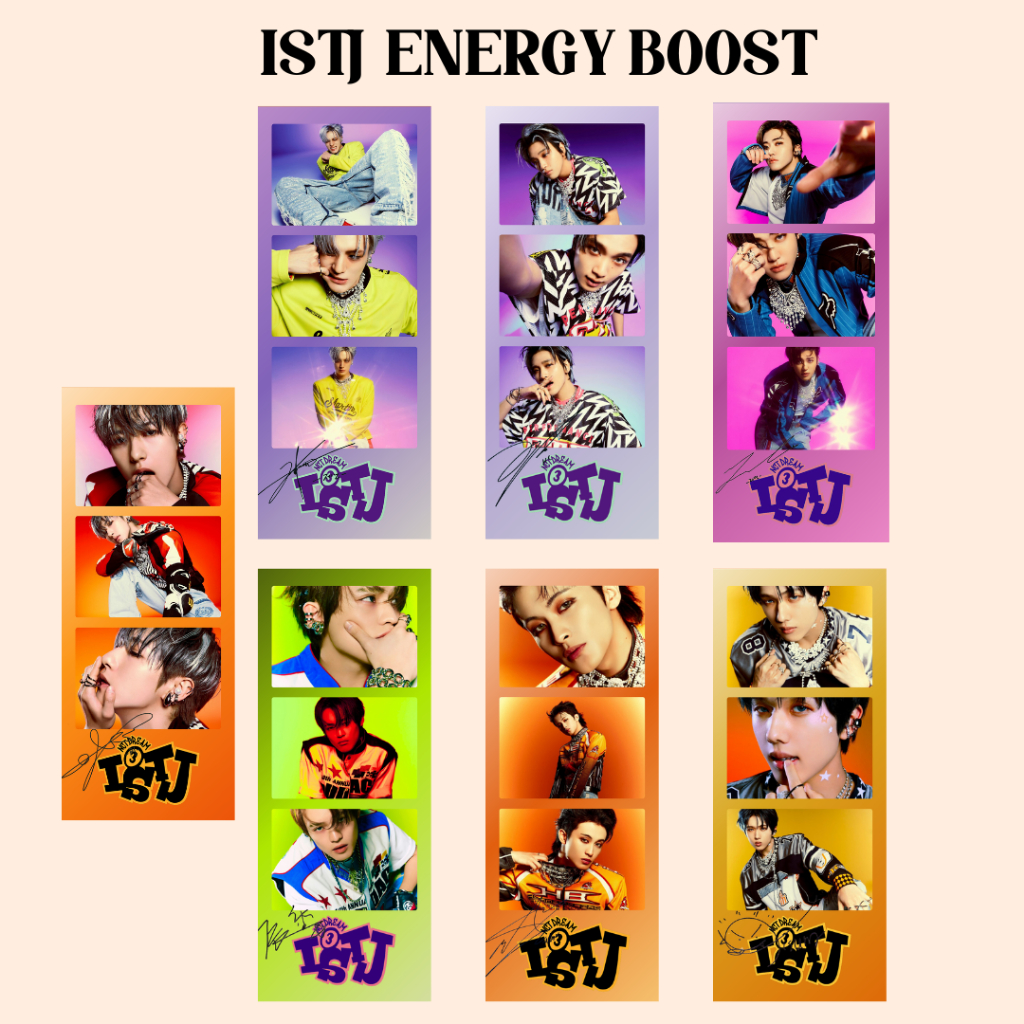 Jual PHOTOSTRIPS NCT DREAM ISTJ EXTROVERT INTROVERT TANDA TANGAN ...