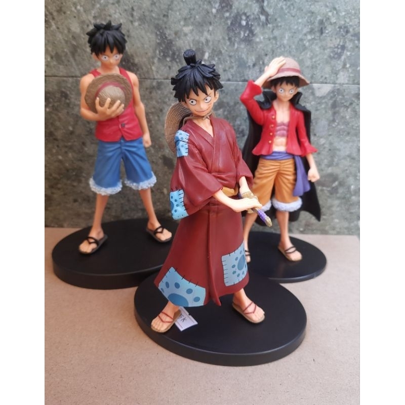 Jual Action Figure Anime one piece monkey d Luffy | Shopee Indonesia