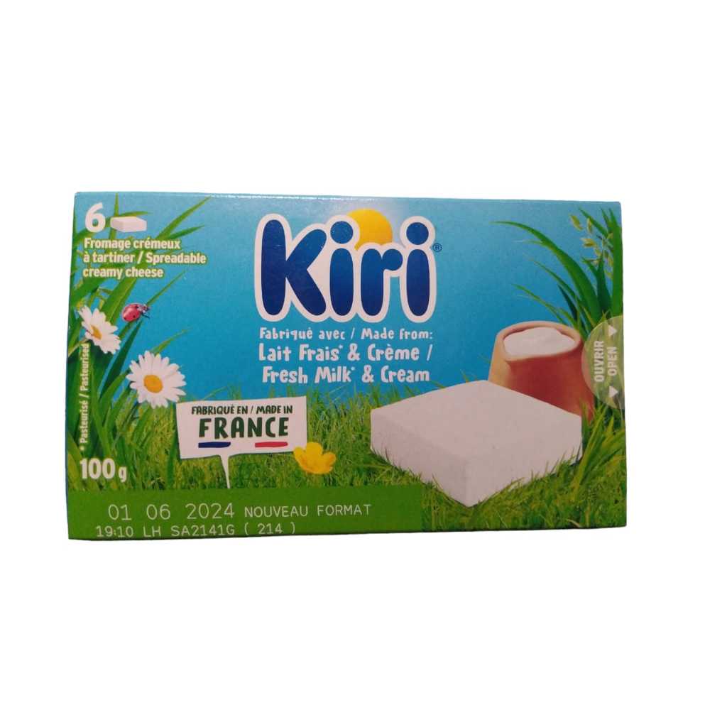 Jual Keju kiri Cream Cheese Untuk MPASI Bayi Belcube / Keju Mpasi