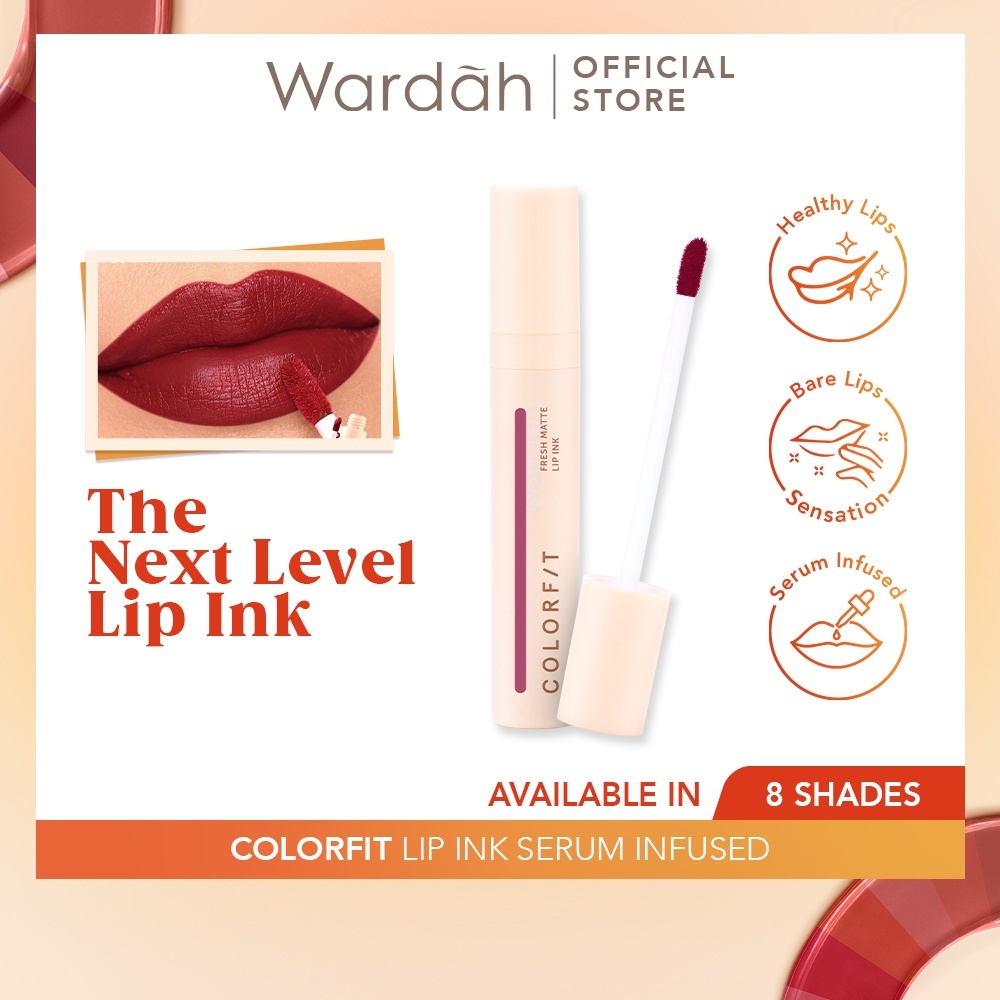 Jual Wardah Colorfit Fresh Matte Lip Ink | Shopee Indonesia