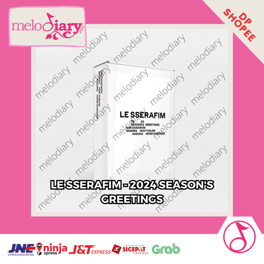 2024 Season's Greetings - LE SSERAFIM - Hey!Hallyu