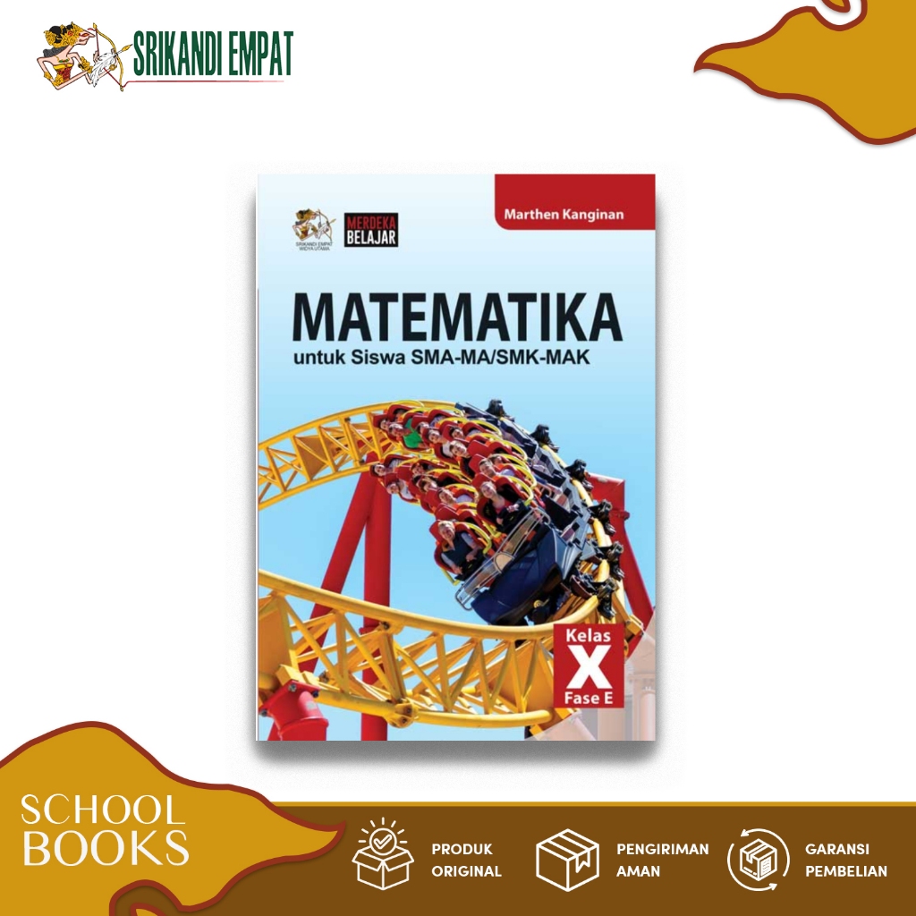 Jual Buku Matematika Untuk Siswa SMA/MA Kelas X Fase E | Shopee Indonesia