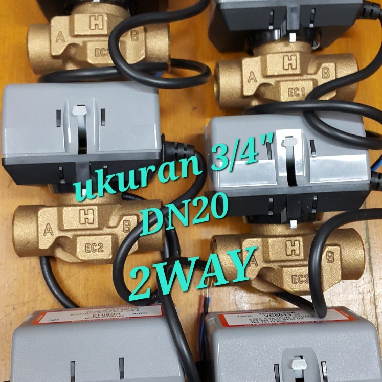 Jual Honeywell Motorized Valve VC6013 3/4" 2way KW Shopee Indonesia