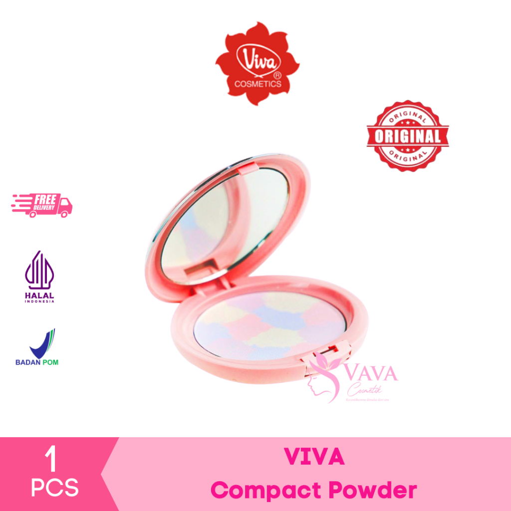 Jual Red-A Compact Powder Translucent with Oil Absorber, Emollient ...