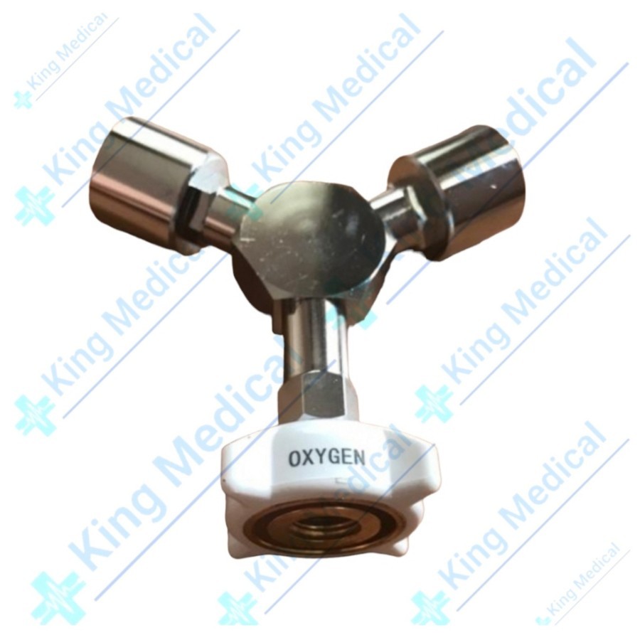Jual Y Connector / Threeway Outlet Oxygen CIG (Import) / 3 Way Oxygen