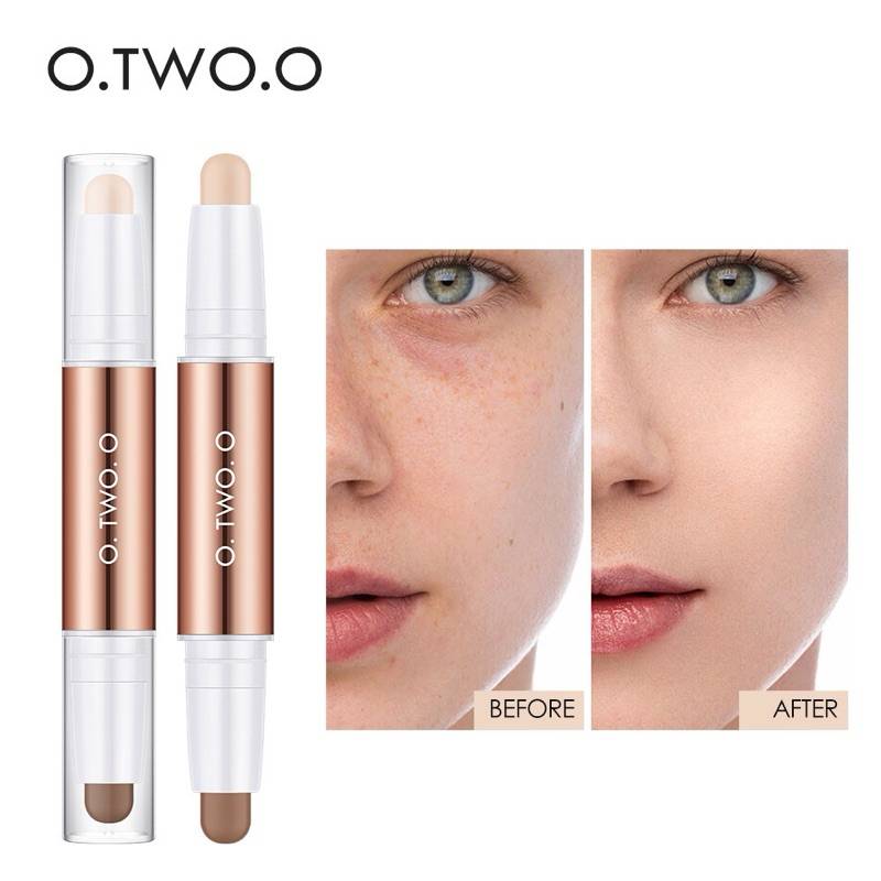 Jual O.TWO.O Highlight Makeup Magic Contour & Stick Highlight 4 Colors ...