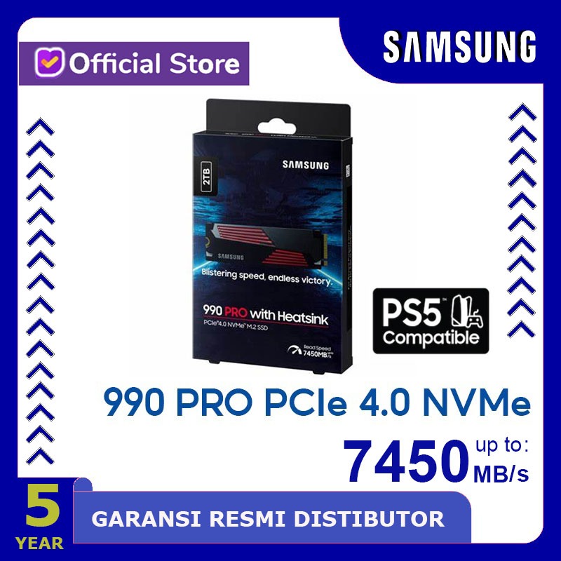 Jual SSD Samsung 990 PRO 2TB SSD Nvme PCIE Gen Shopee