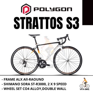 Road bike polygon deals murah