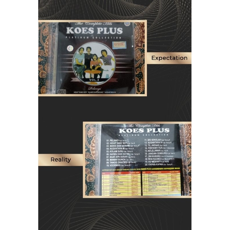 Jual CD audio Koes plus vol 2 pelangi pelita utama | Shopee Indonesia