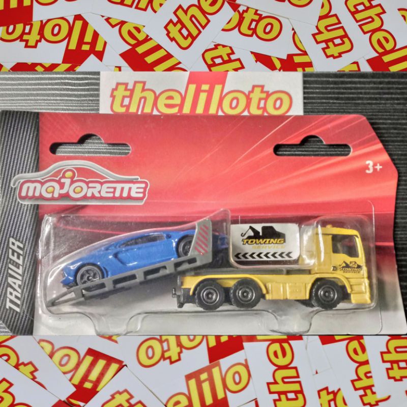 Jual MAJORETTE AVENTADOR MAN TGS TRAILER TOWING TOW TRUCK