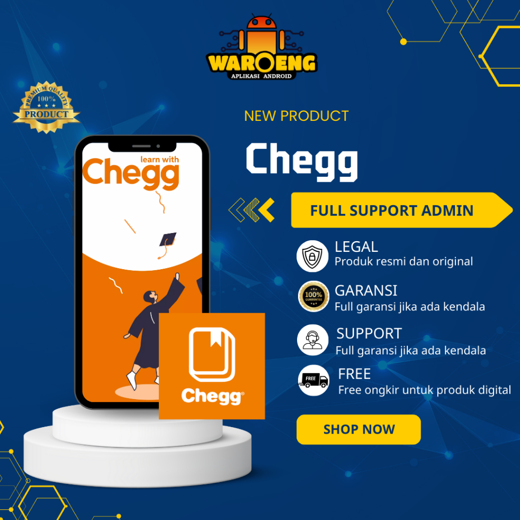 Jual Akun Chegg Premium 1 Tahun Garansi Full Shopee Indonesia 9004