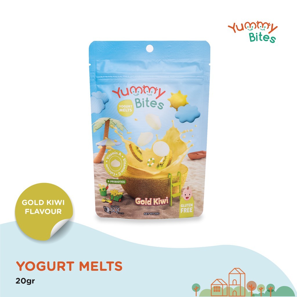 Jual Yummy Bites Yogurt Melts 20gr (1tahun) / Yummybites Yogurt Melts